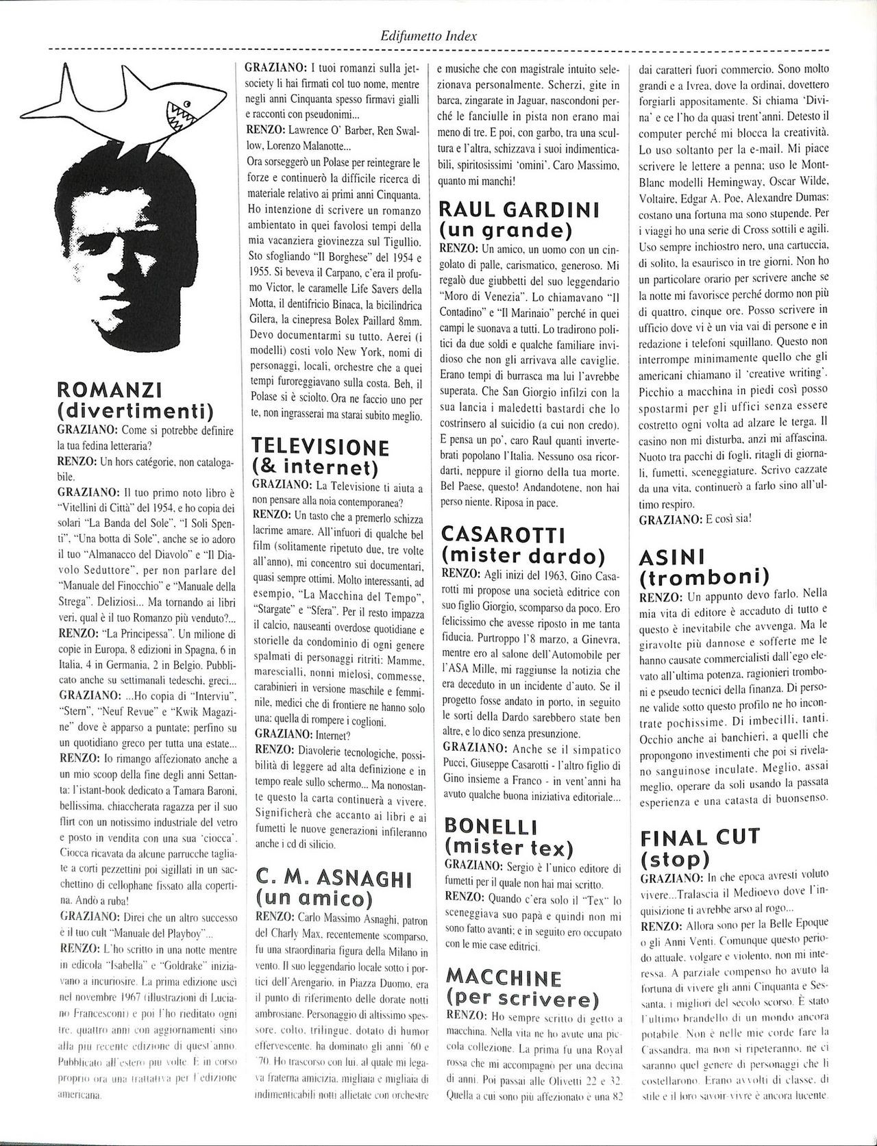 EdiFumetto index (Graziano Origa, 2002) [Italian] 15