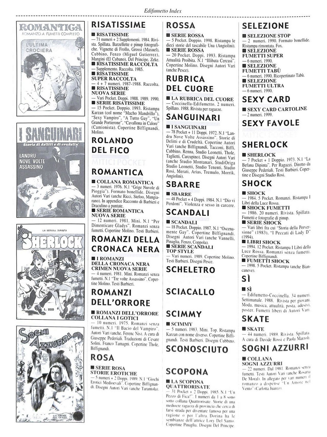 EdiFumetto index (Graziano Origa, 2002) [Italian] 87