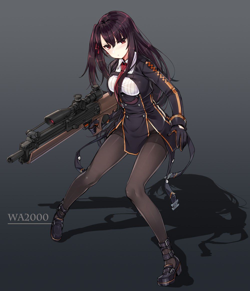 Secondary image of a pretty girl with a firearm, etc. 4 [non-erotic] 6