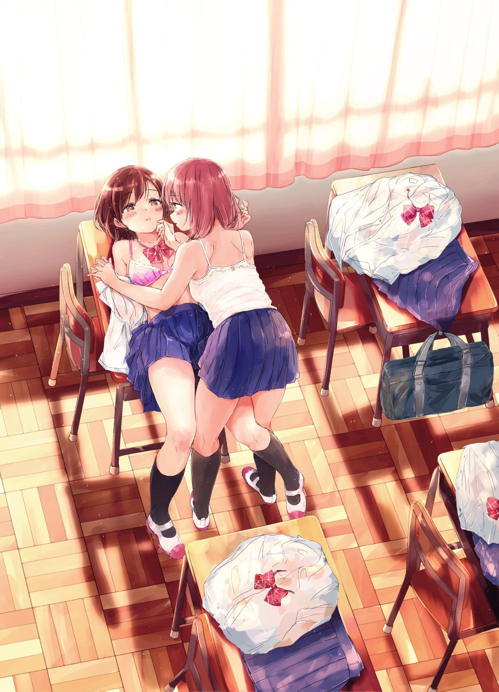 [Second] It is very involved in the beautiful girl with each other secondary erotic images part 36 [Yuri, lesbian] 25