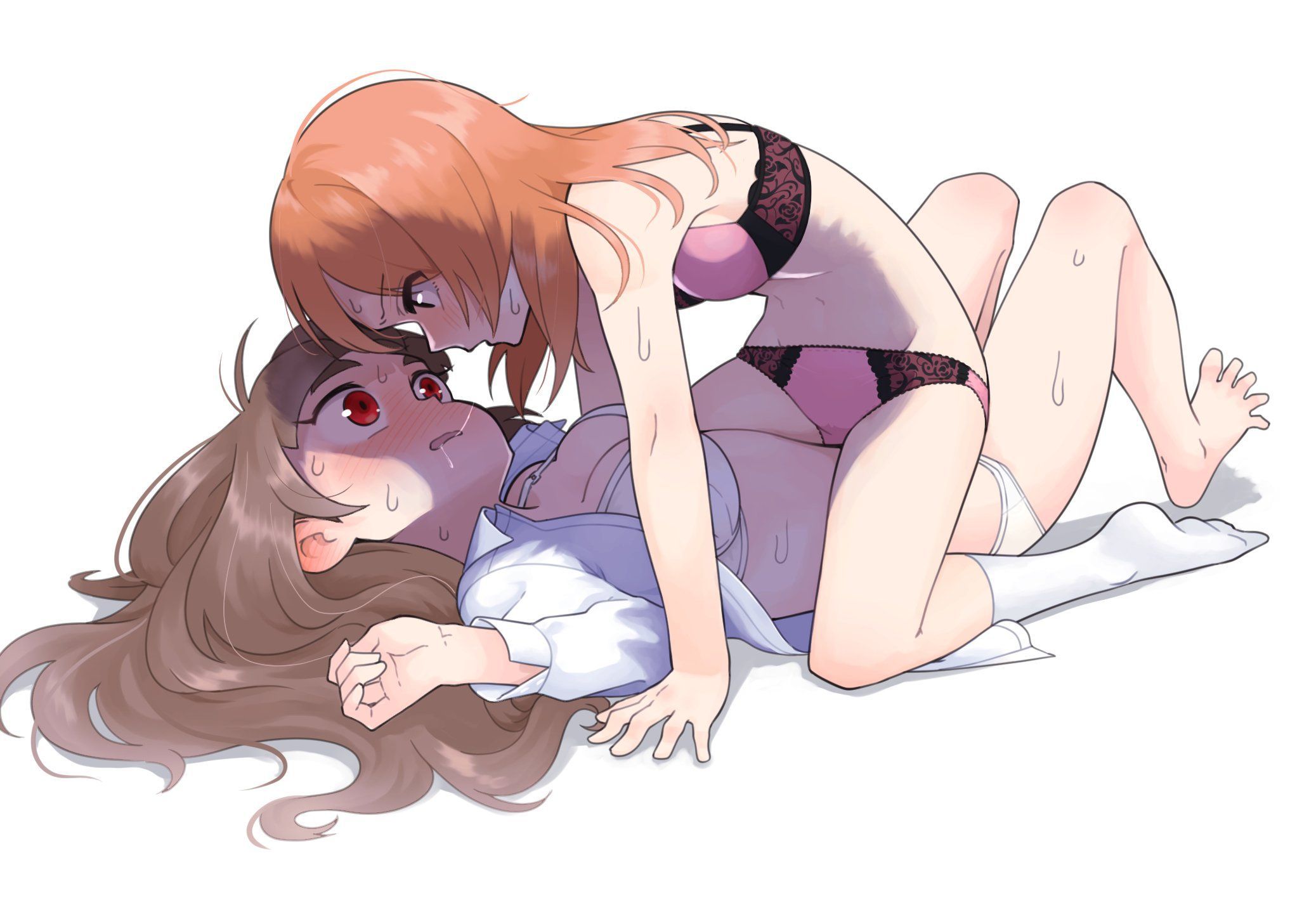 [Second] It is very involved in the beautiful girl with each other secondary erotic images part 36 [Yuri, lesbian] 28