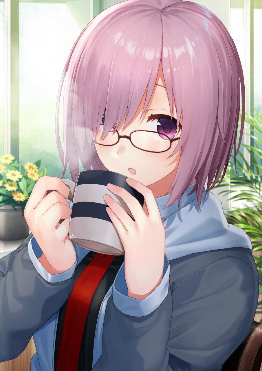 Secondary image of a cute girl who is drinking a drink [non-erotic] 1