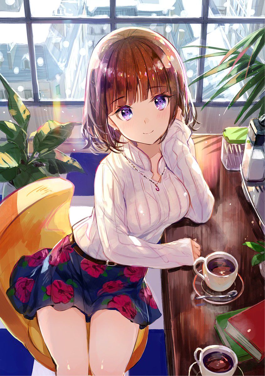 Secondary image of a cute girl who is drinking a drink [non-erotic] 14