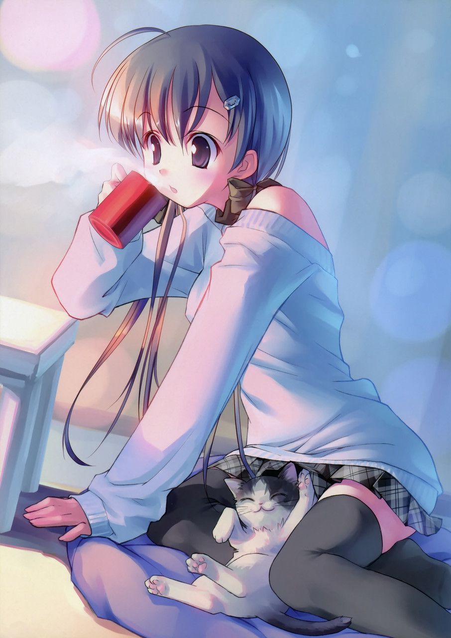 Secondary image of a cute girl who is drinking a drink [non-erotic] 17
