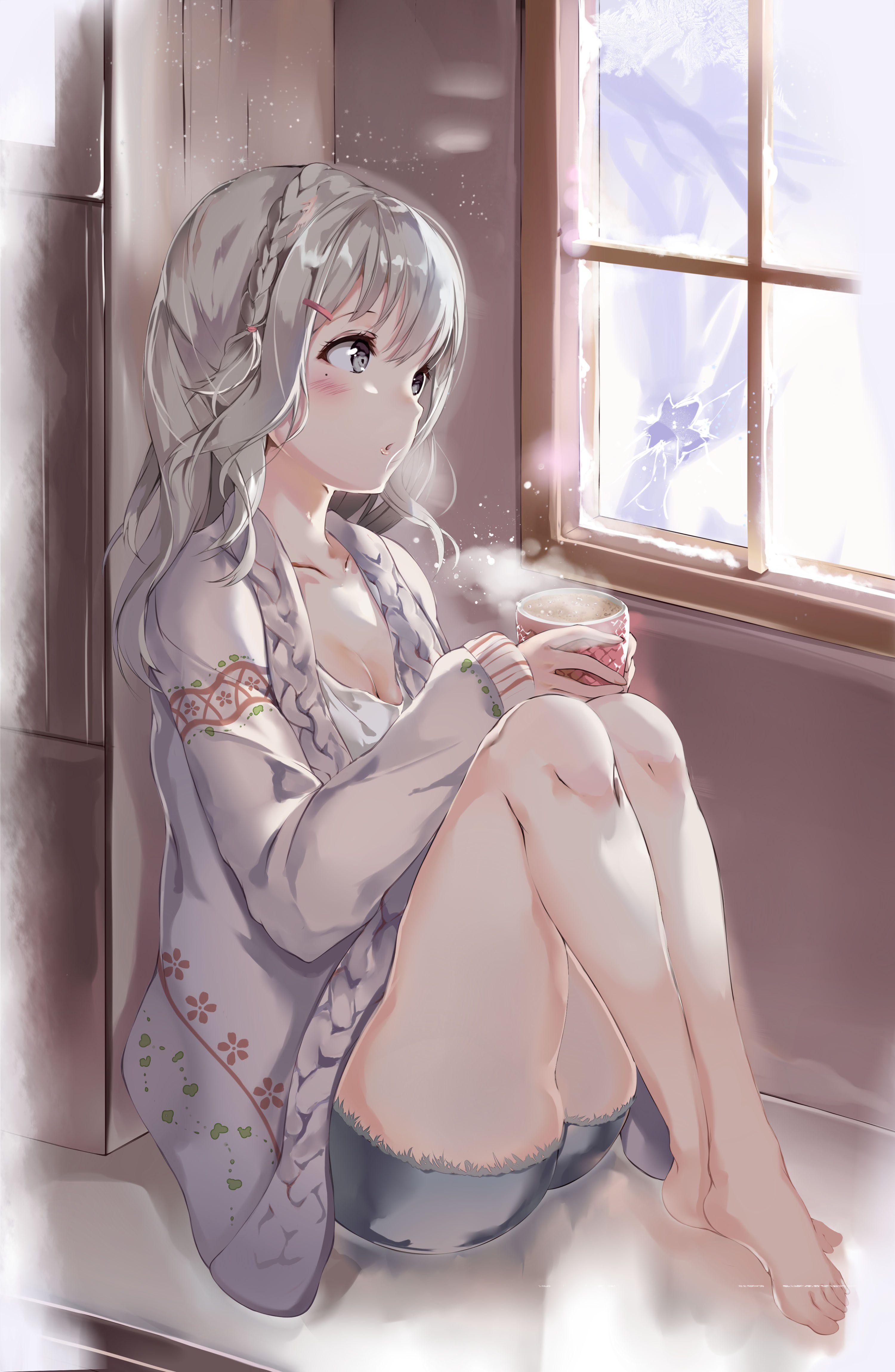 Secondary image of a cute girl who is drinking a drink [non-erotic] 21
