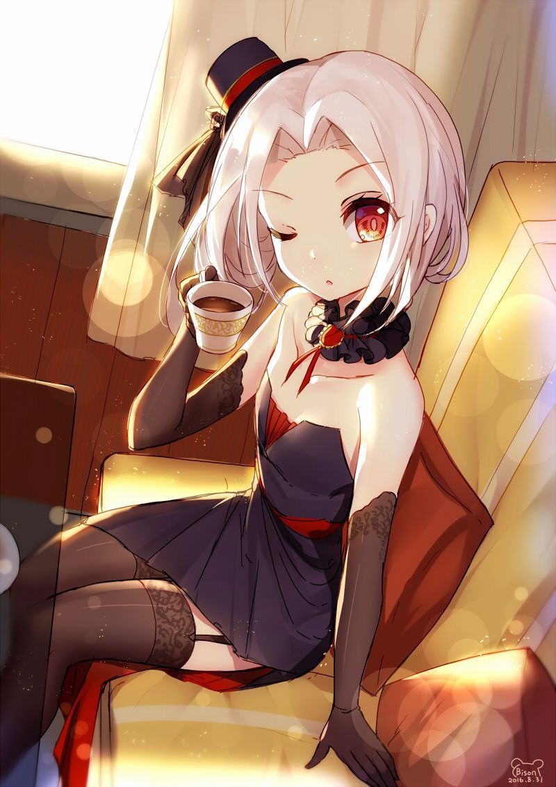 Secondary image of a cute girl who is drinking a drink [non-erotic] 22