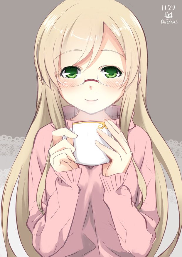 Secondary image of a cute girl who is drinking a drink [non-erotic] 33