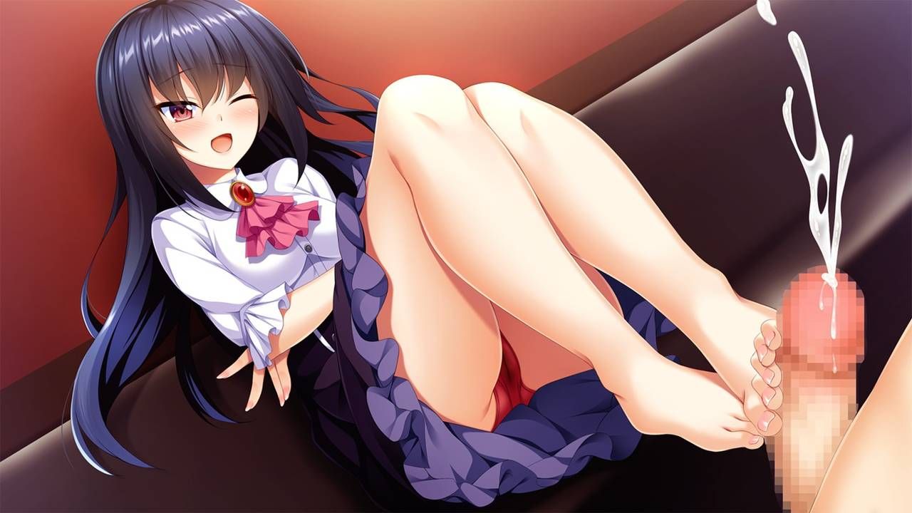 [secondary erotic] who want to ejaculate in serious footjob of the girl wwwww 7