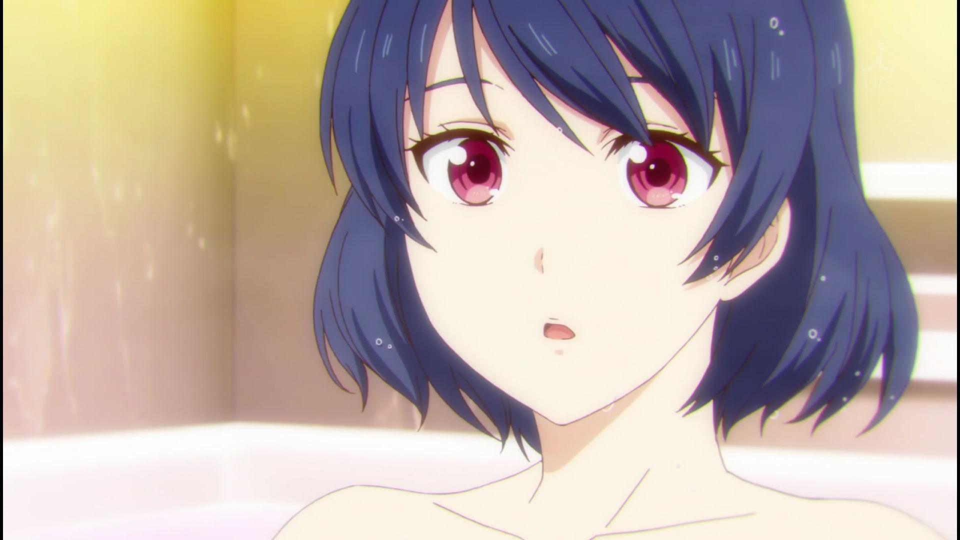 Anime [domestic her] 2 talk to take a bath with a girl in the story naked scene! 2