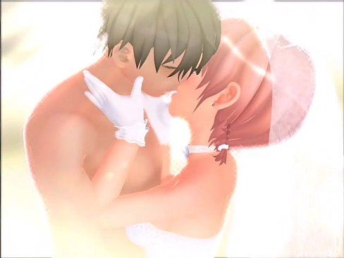 Hot 3D hentai bride facialized is 3