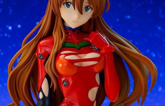 "Shin Evangelion Movie Version" Asuka's torn erotic plug suit erotic figure! 1