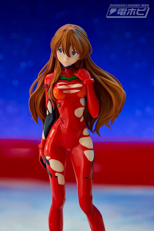 "Shin Evangelion Movie Version" Asuka's torn erotic plug suit erotic figure! 5