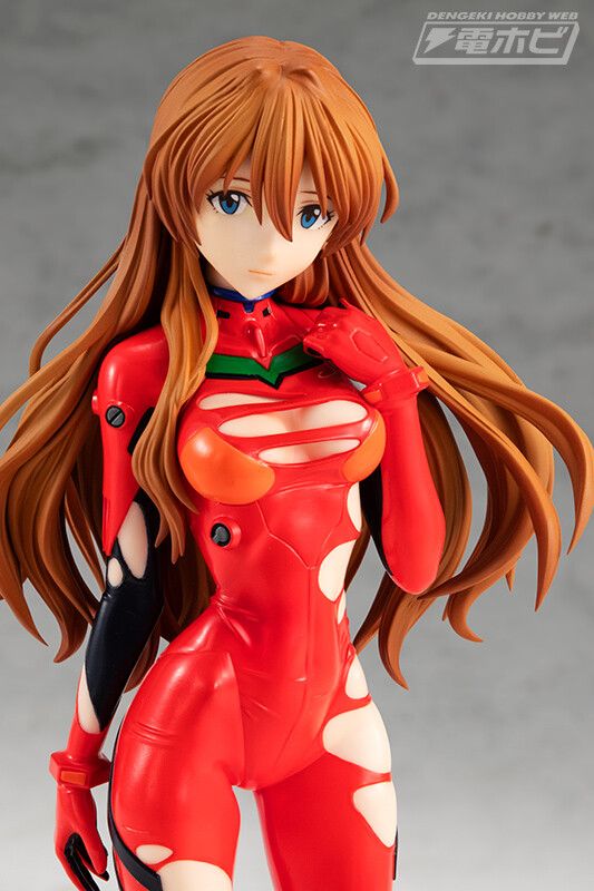 "Shin Evangelion Movie Version" Asuka's torn erotic plug suit erotic figure! 8