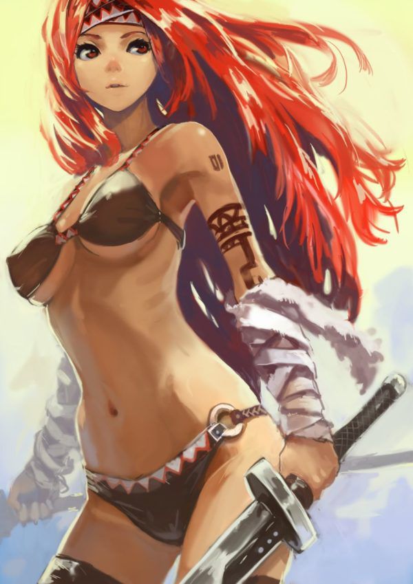 In the secondary erotic image of red hair! 28
