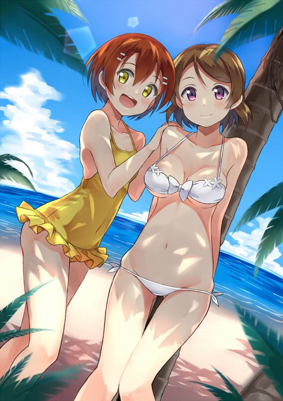 The swimsuit that wants to see the image of a swimsuit is lewd. That cloth area 10