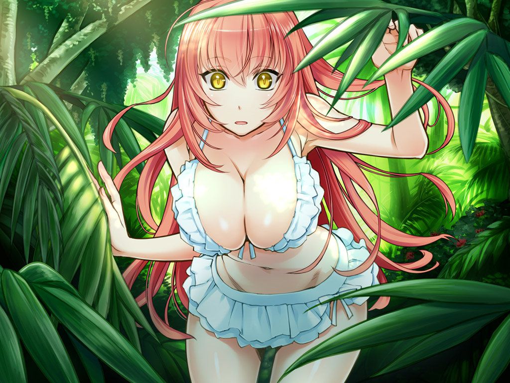 The swimsuit that wants to see the image of a swimsuit is lewd. That cloth area 9
