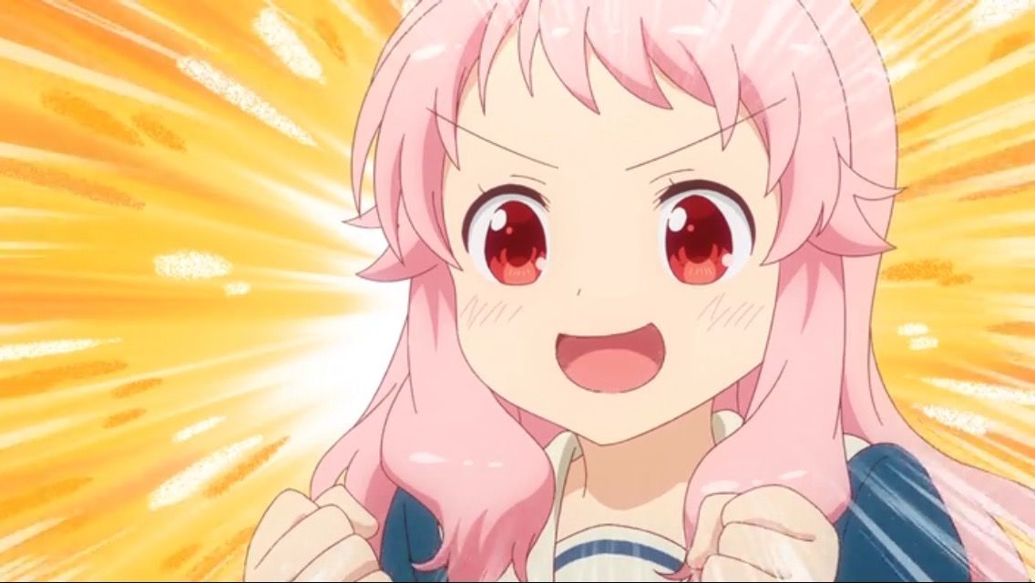 [There is an image] in Kirara anime speaking of cute girl character wwwwwwww 23