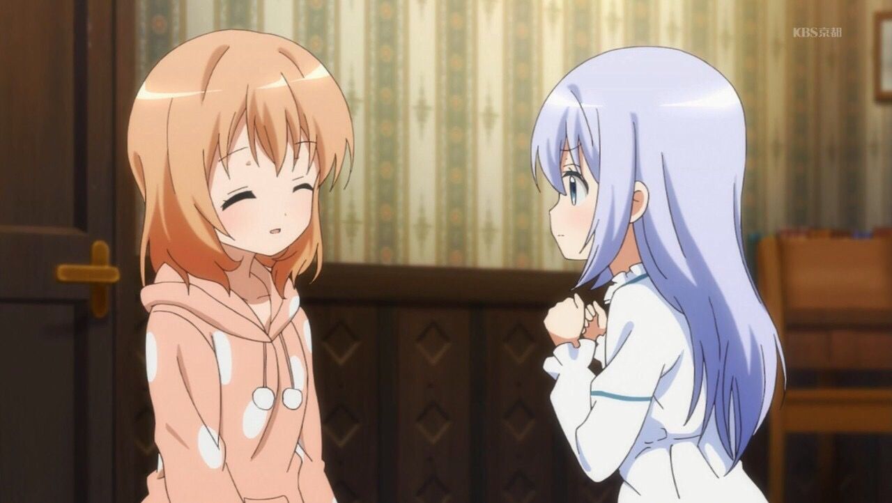 [There is an image] in Kirara anime speaking of cute girl character wwwwwwww 26