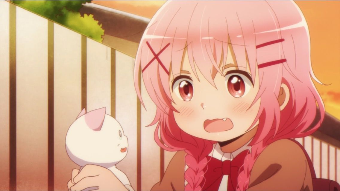 [There is an image] in Kirara anime speaking of cute girl character wwwwwwww 32