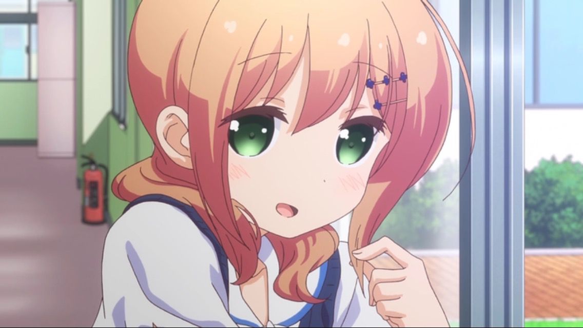 [There is an image] in Kirara anime speaking of cute girl character wwwwwwww 9