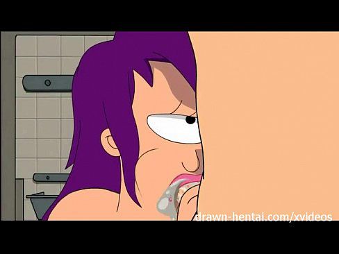 Futurama hentai - shower threesome 22