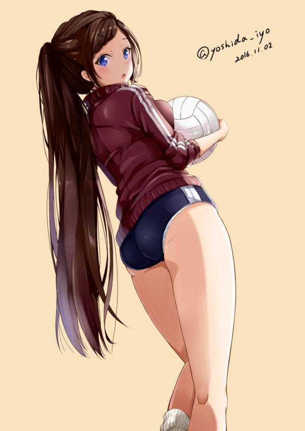 I'm going to stick erotic cute image of gym uniform and bloomers! 35