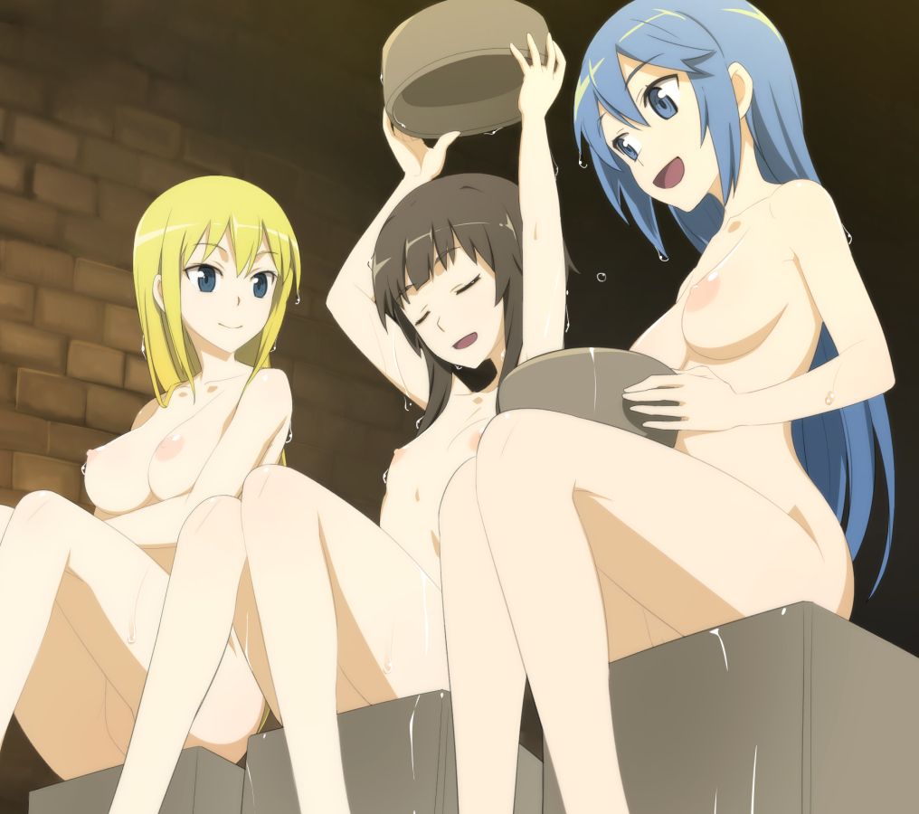 Erotic pictures of two-dimensional beautiful girl that is so hot in the bath and onsen. vol.332 27