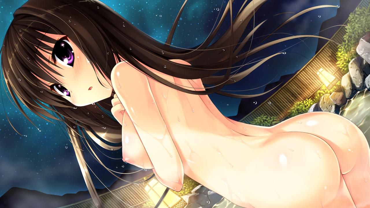 Erotic pictures of two-dimensional beautiful girl that is so hot in the bath and onsen. vol.332 3