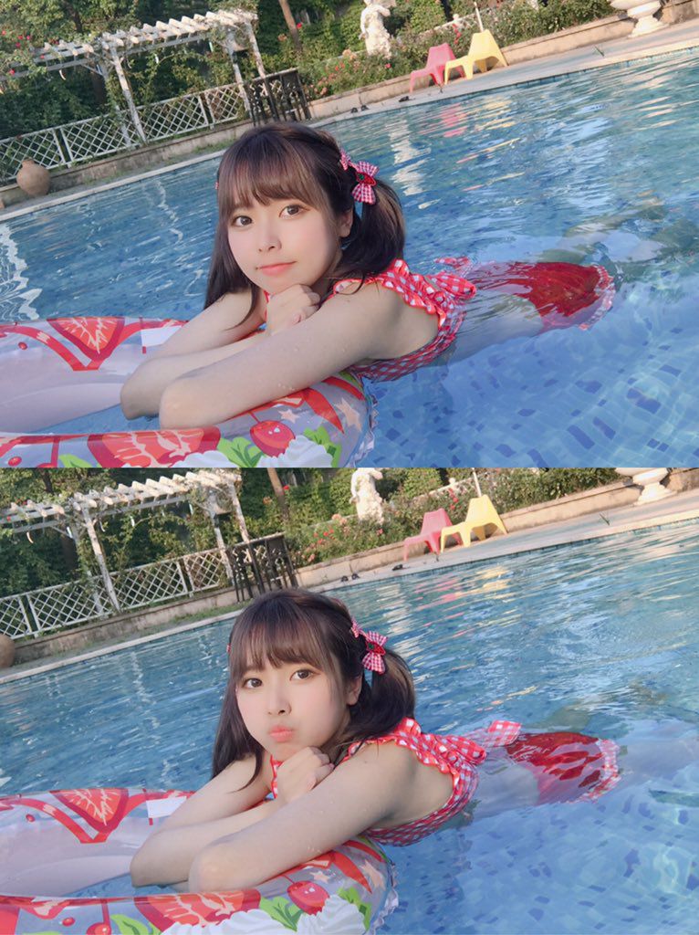 [Image] Chinese cosplayers Lee Yu chan cute too problem wwwwwwwwww 16