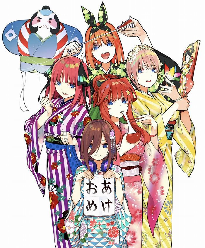 [2019 New Year illustrations (anime official) Summary! Happy New Year!! 10