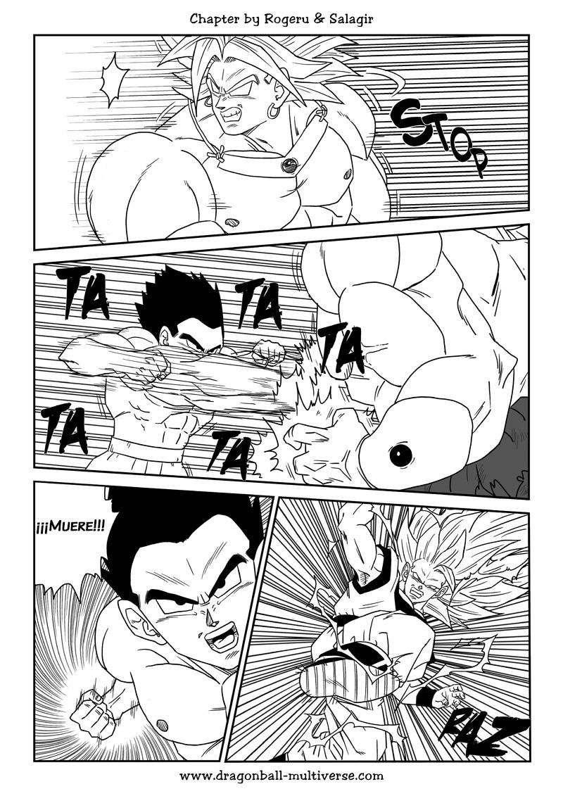 ¡El primer encuentro con el Super Saiyajin Legendario! 52