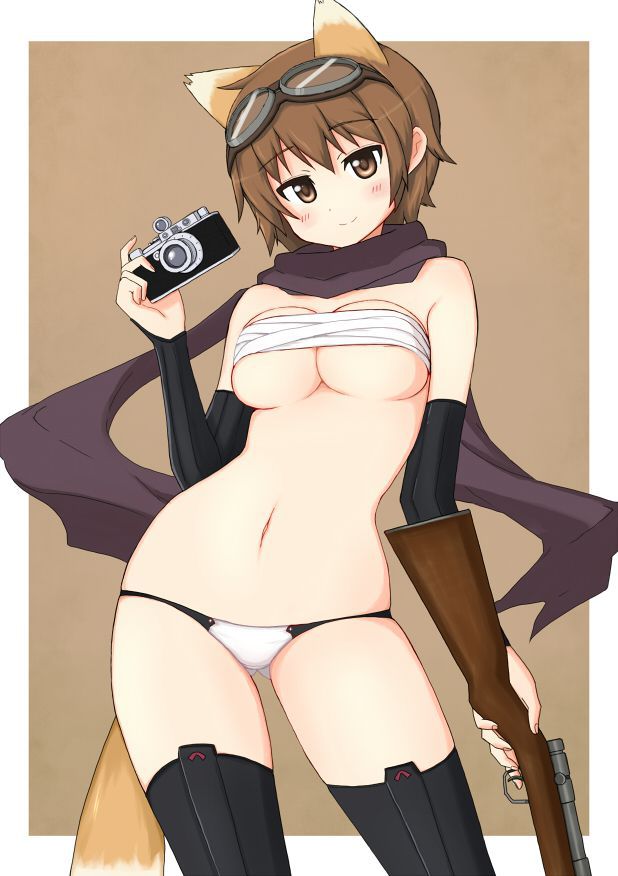 【Erotic Image】 I collected images of cute Keiko Kato, but it is too erotic ... (Strike Witches) 7