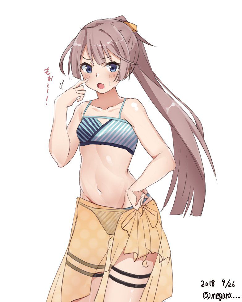 In the secondary erotic image of Kantai collection! 2