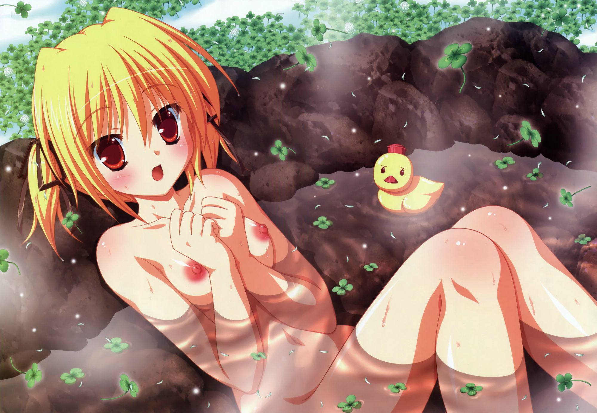 Erotic pictures of two-dimensional beautiful girl that is so hot in the bath and onsen. vol.327 22