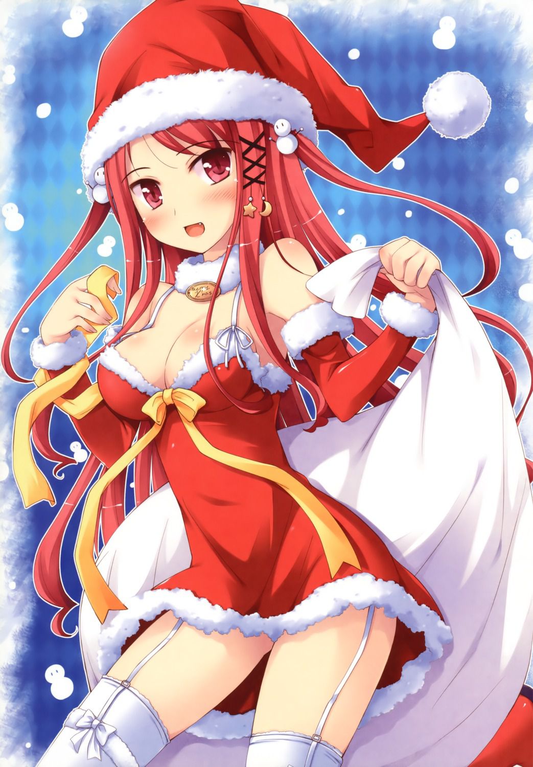 Photo collection of two-dimensional beautiful girl was Christmas cosplay. Vol.9 44