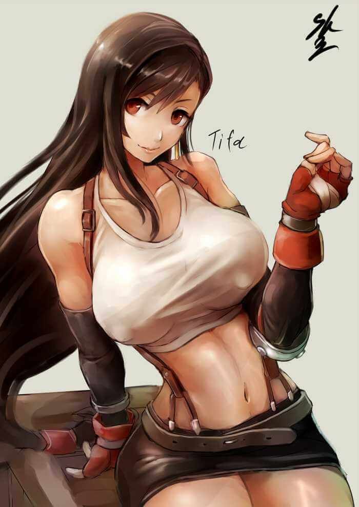[Erotic image] If you get a by Tifa, you don't regret your life anymore. 17