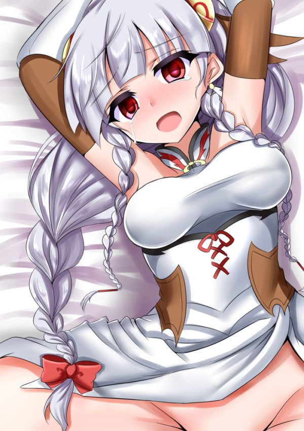 I can see the lewd charm of the silver hair. 19