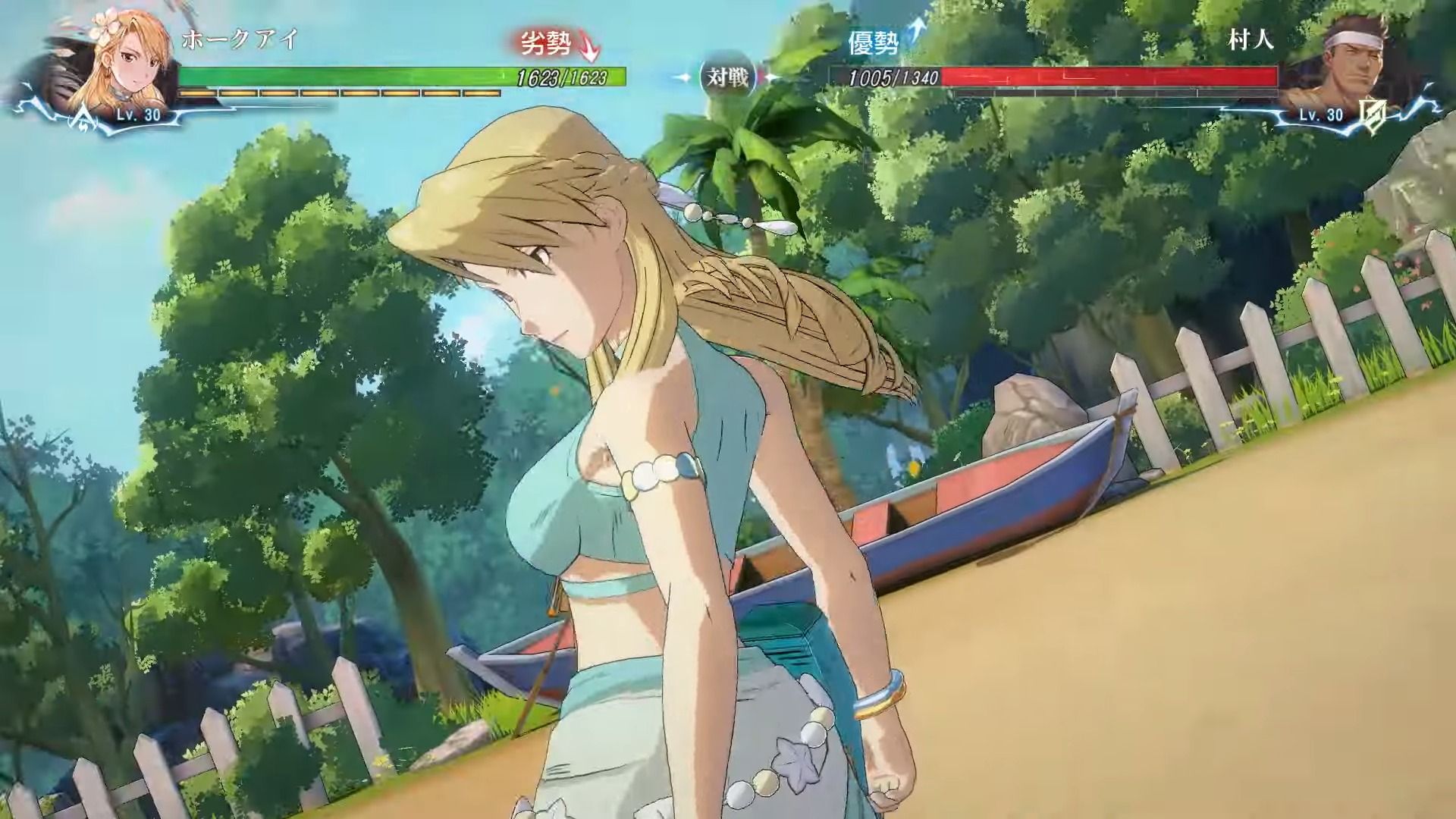 Winry and Hawkeye's erotic swimsuit outfit at the "Fullmetal Alchemist MOBILE" swimsuit event! 12