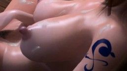 3d hottie with big natural tits fucked by octopus 15