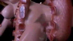 3d hottie with big natural tits fucked by octopus 6