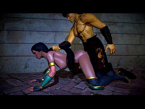 Mortal combat jade Kitana Sheeva Sonya 3D animation editing 11