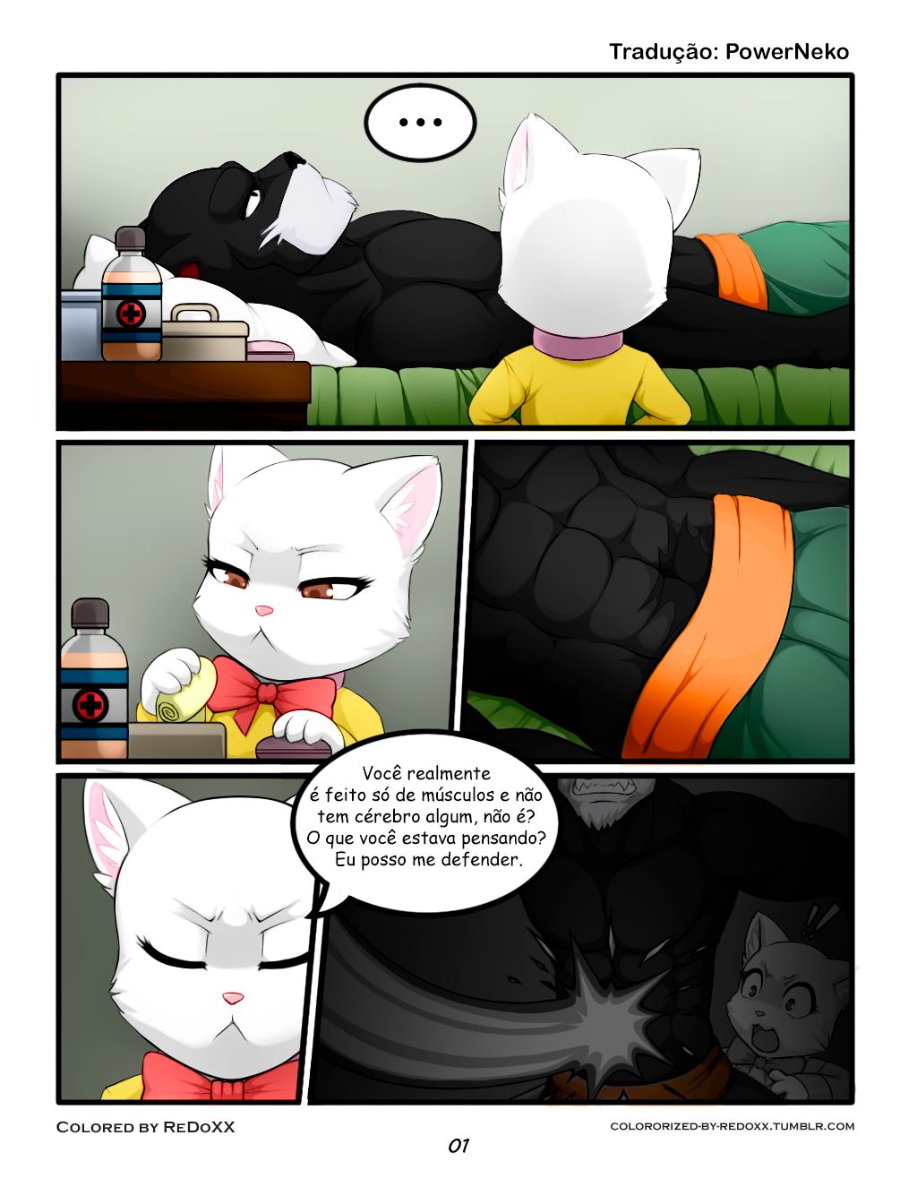 [Darkmirage]Size Counts (O Tamanho Importa) [Colorized by ReDoXX] [Portuguese-BR] [Translated by PowerNeko] 2