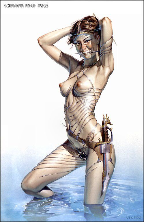 Hajime Sorayama Pin-Up Artwork 224