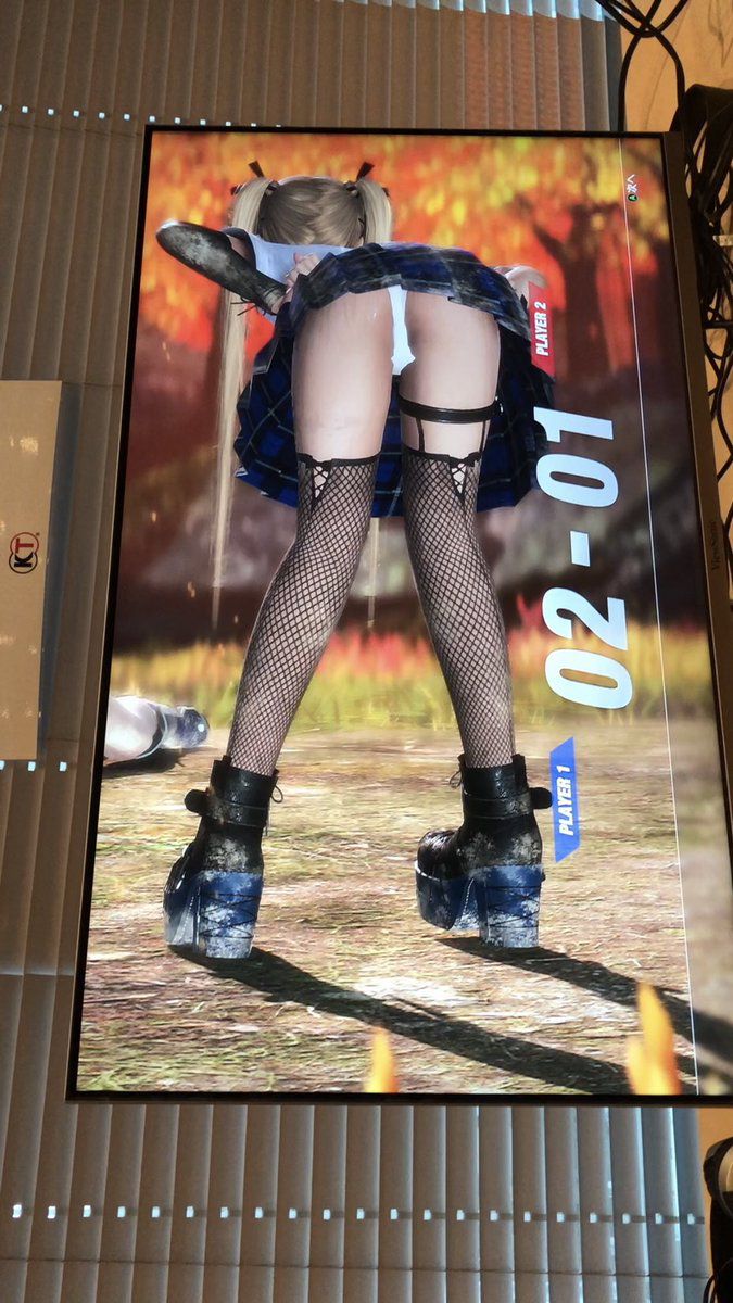 [Dead or Alive 6] erotic costume of Marie is torn and erotic! Erotic pants also full view de-up! 15