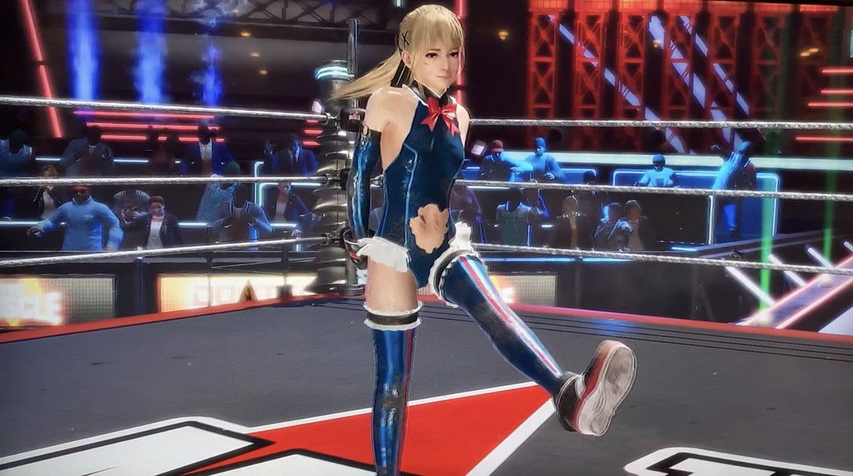 [Dead or Alive 6] erotic costume of Marie is torn and erotic! Erotic pants also full view de-up! 6