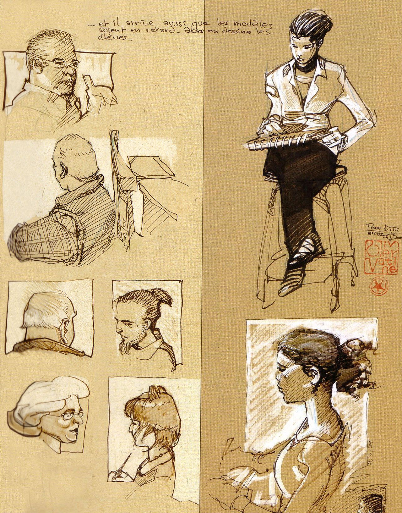 [Olivier Vatine]Comix Buro - Sketchbook - 03[French][Artbook] 15