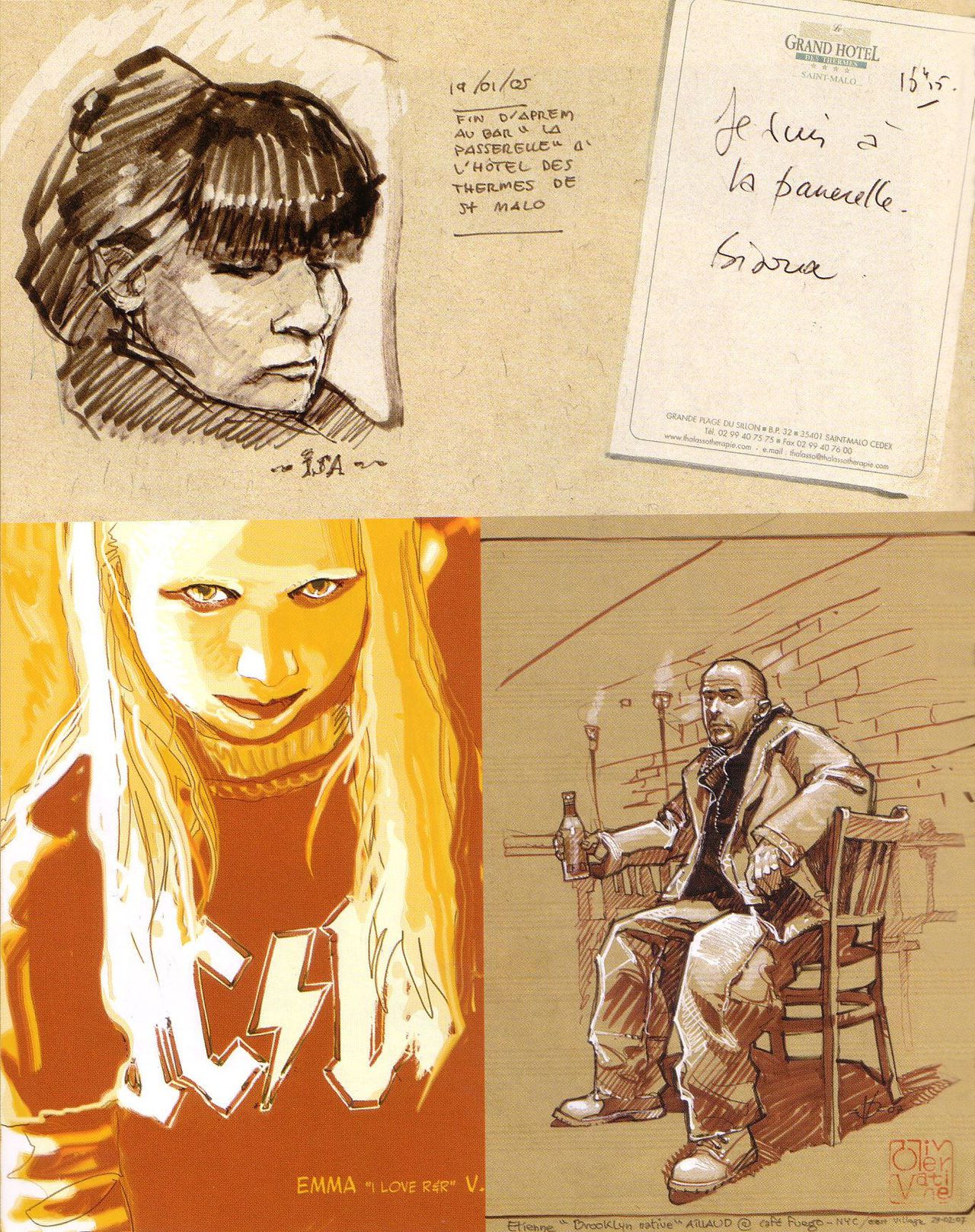[Olivier Vatine]Comix Buro - Sketchbook - 03[French][Artbook] 48