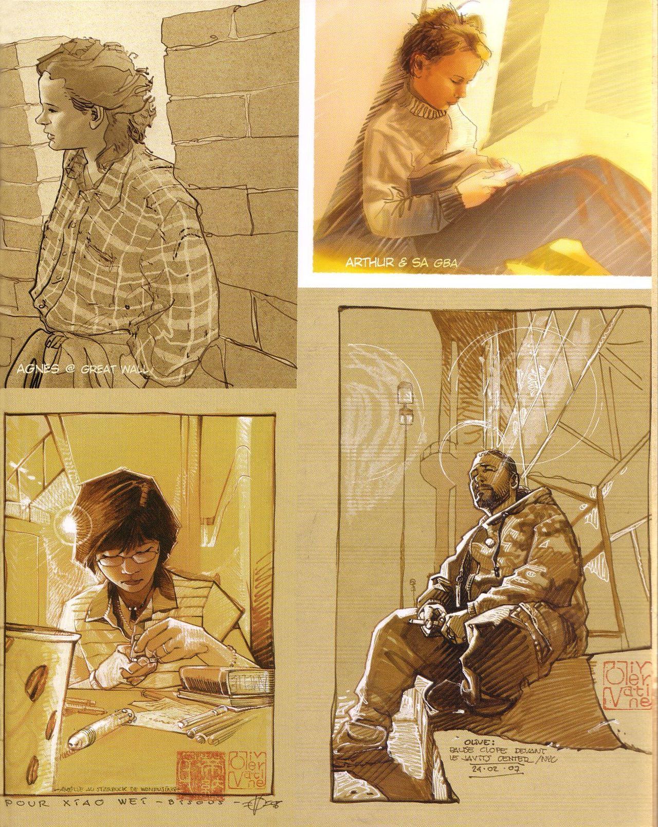 [Olivier Vatine]Comix Buro - Sketchbook - 03[French][Artbook] 49