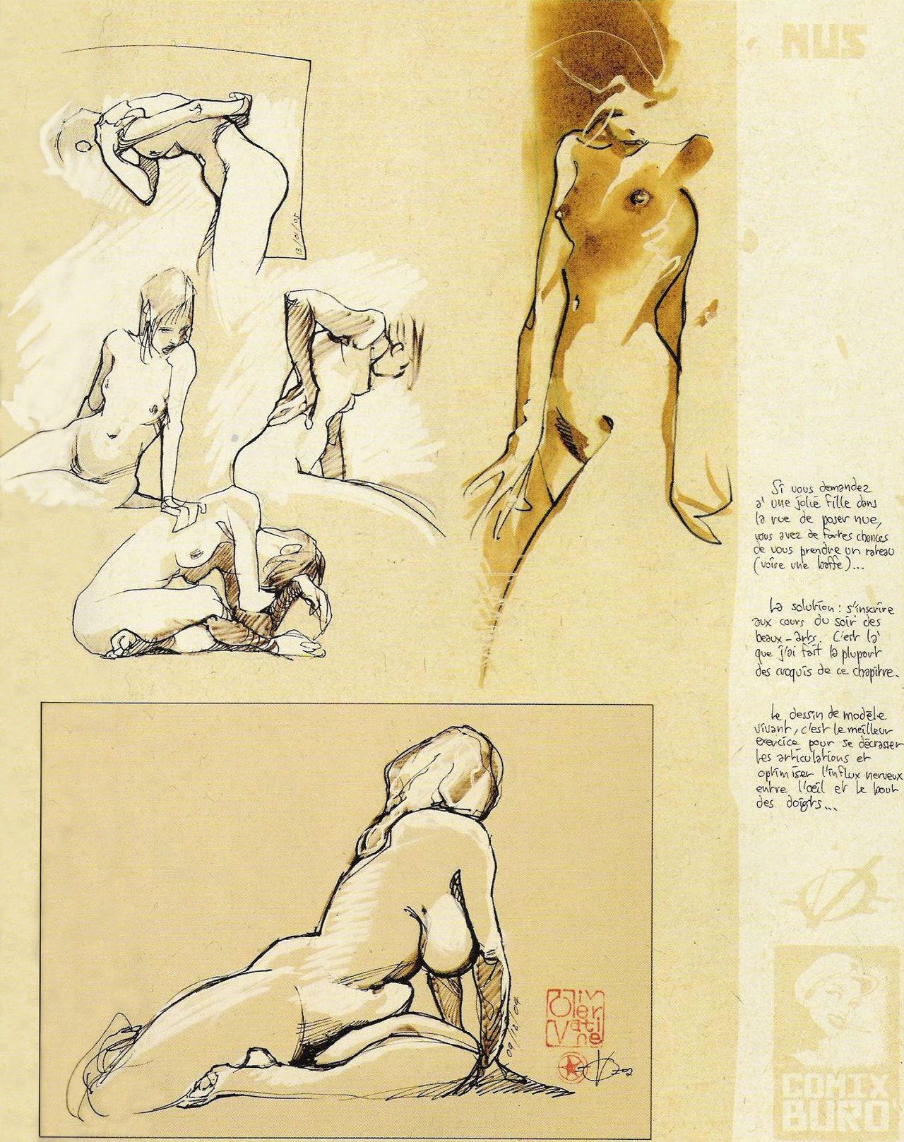 [Olivier Vatine]Comix Buro - Sketchbook - 03[French][Artbook] 5