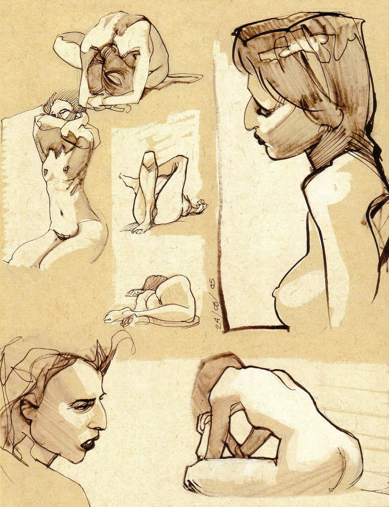 [Olivier Vatine]Comix Buro - Sketchbook - 03[French][Artbook] 8
